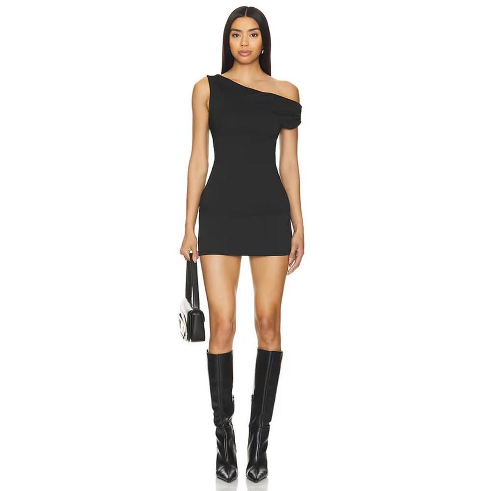 Superdown ginger mini black skirt set top size M NWT $76msrp